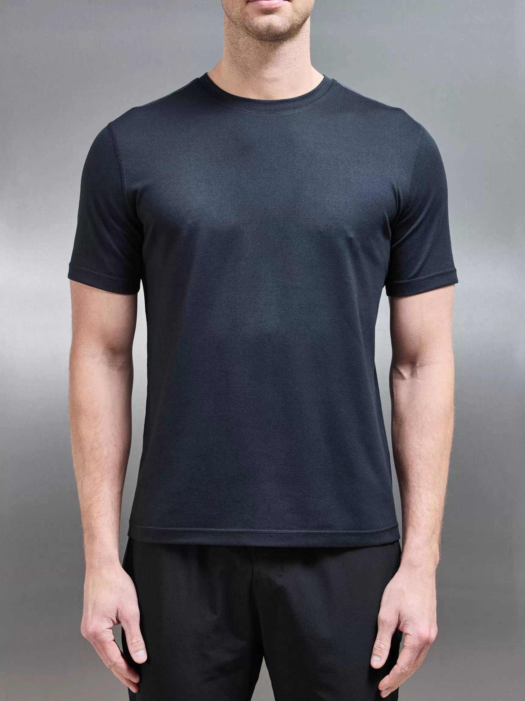 Fashion ARNE Active Essential T-Shirt - Black