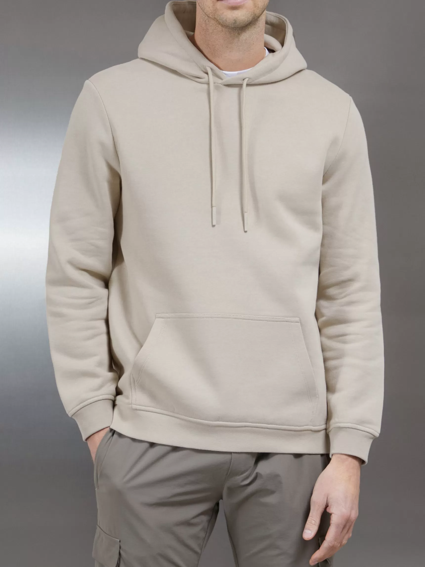 Best ARNE Essential Hoodie - Beige