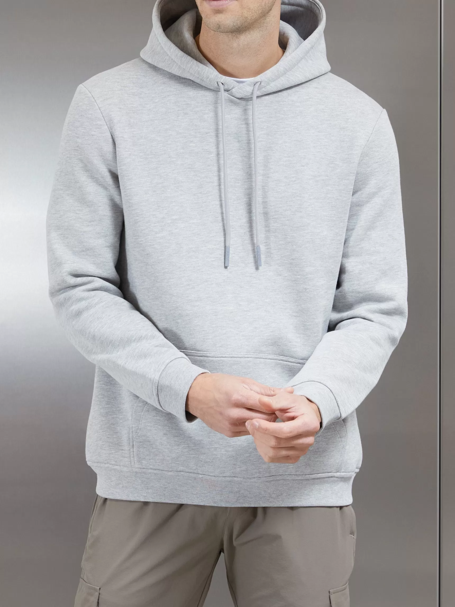 Best ARNE Essential Hoodie - Marl Grey MarlGrey