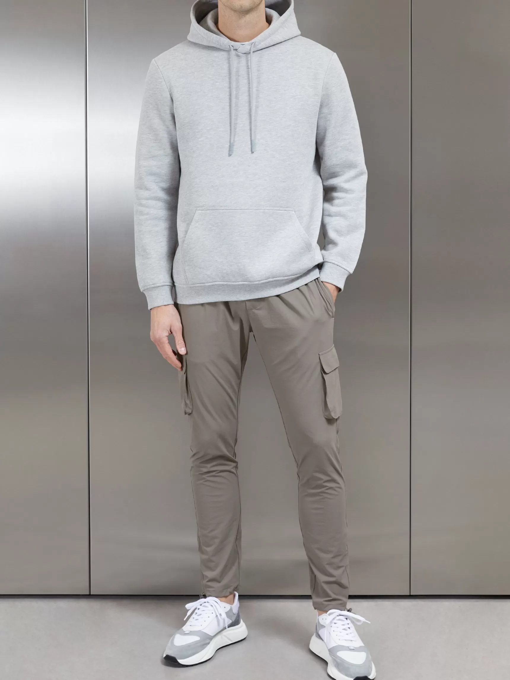 Best ARNE Essential Hoodie - Marl Grey MarlGrey