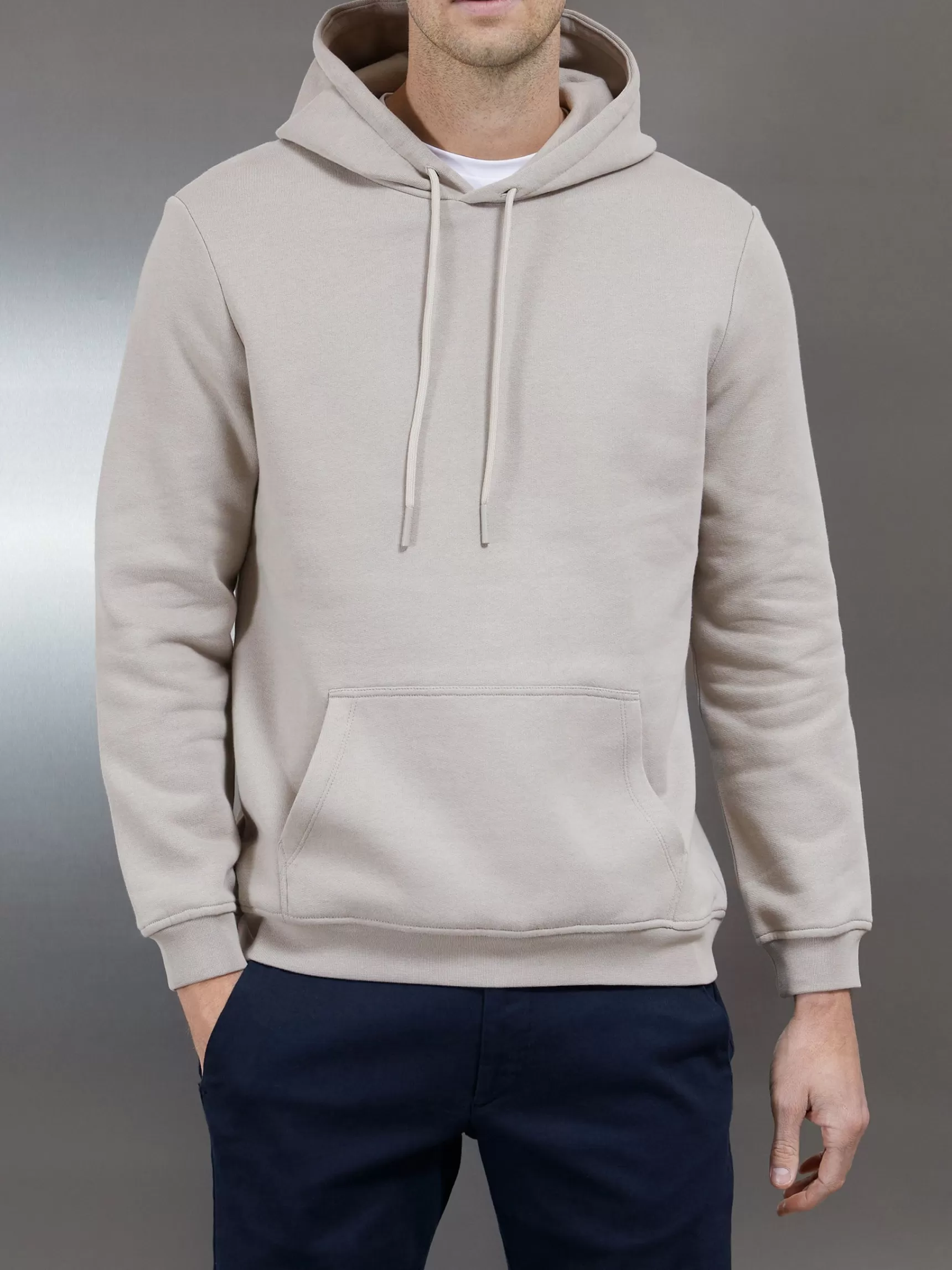 Best ARNE Essential Hoodie - Stone