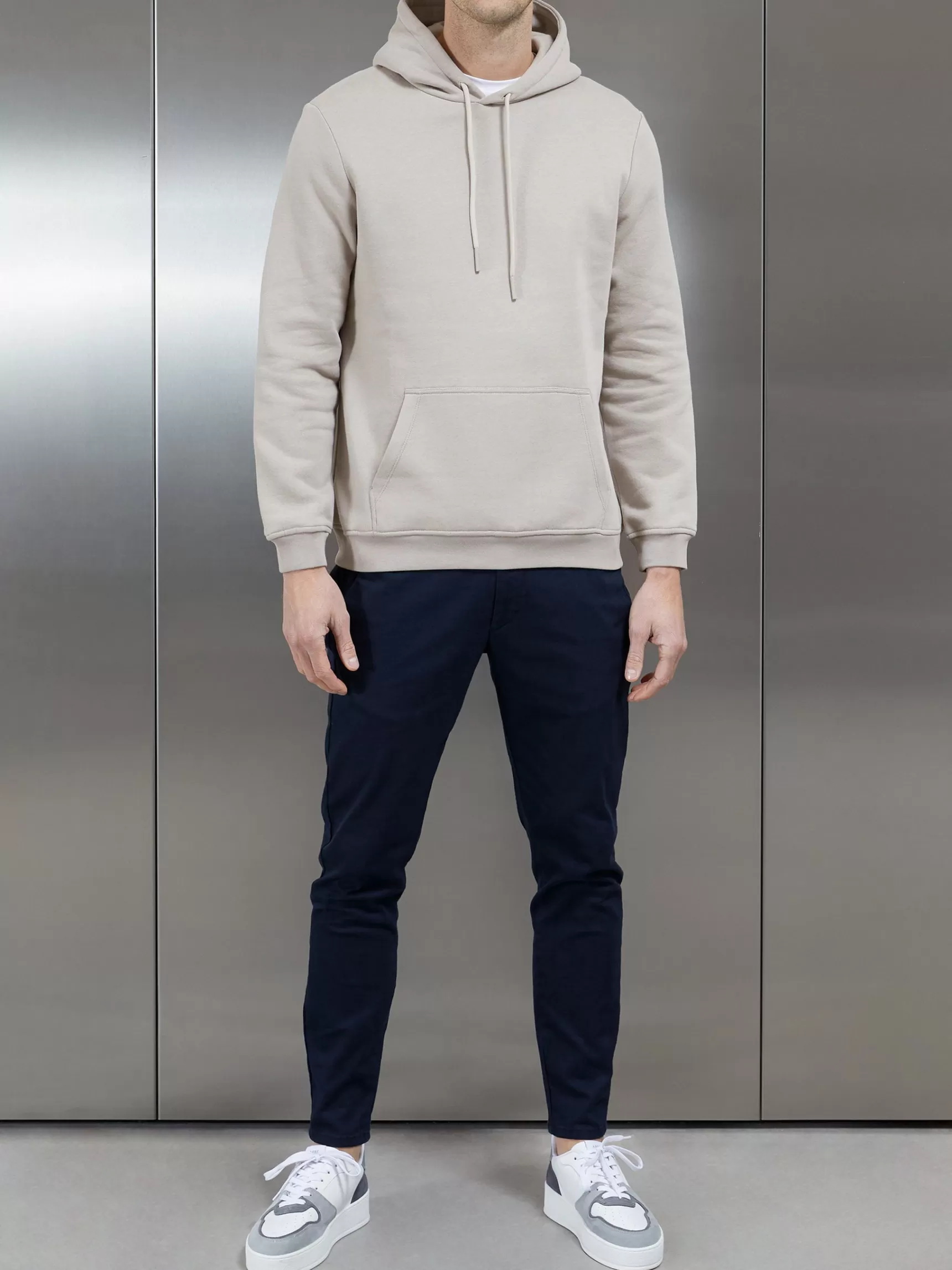 Best ARNE Essential Hoodie - Stone