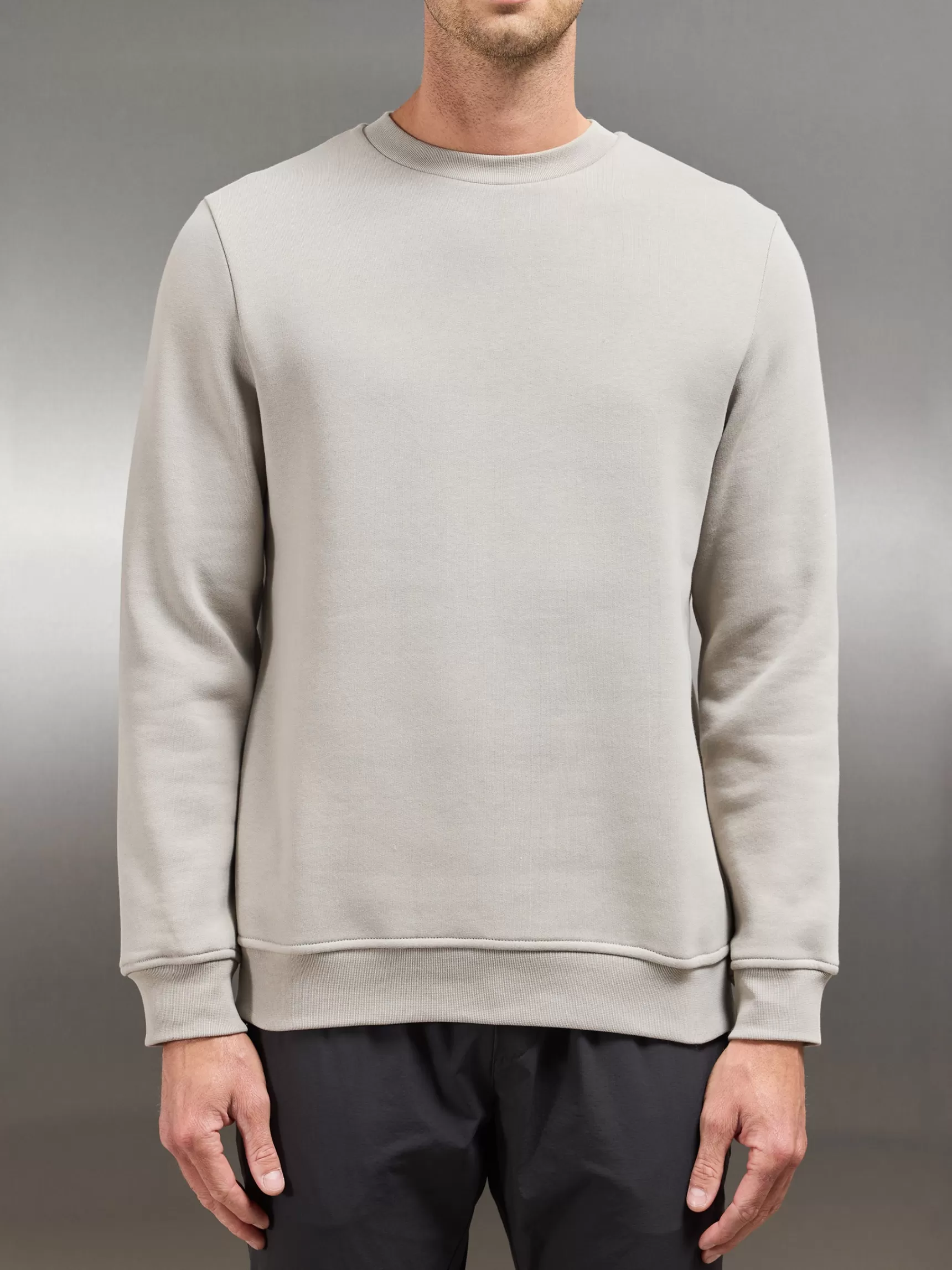 Best ARNE Essential Sweatshirt - Stone