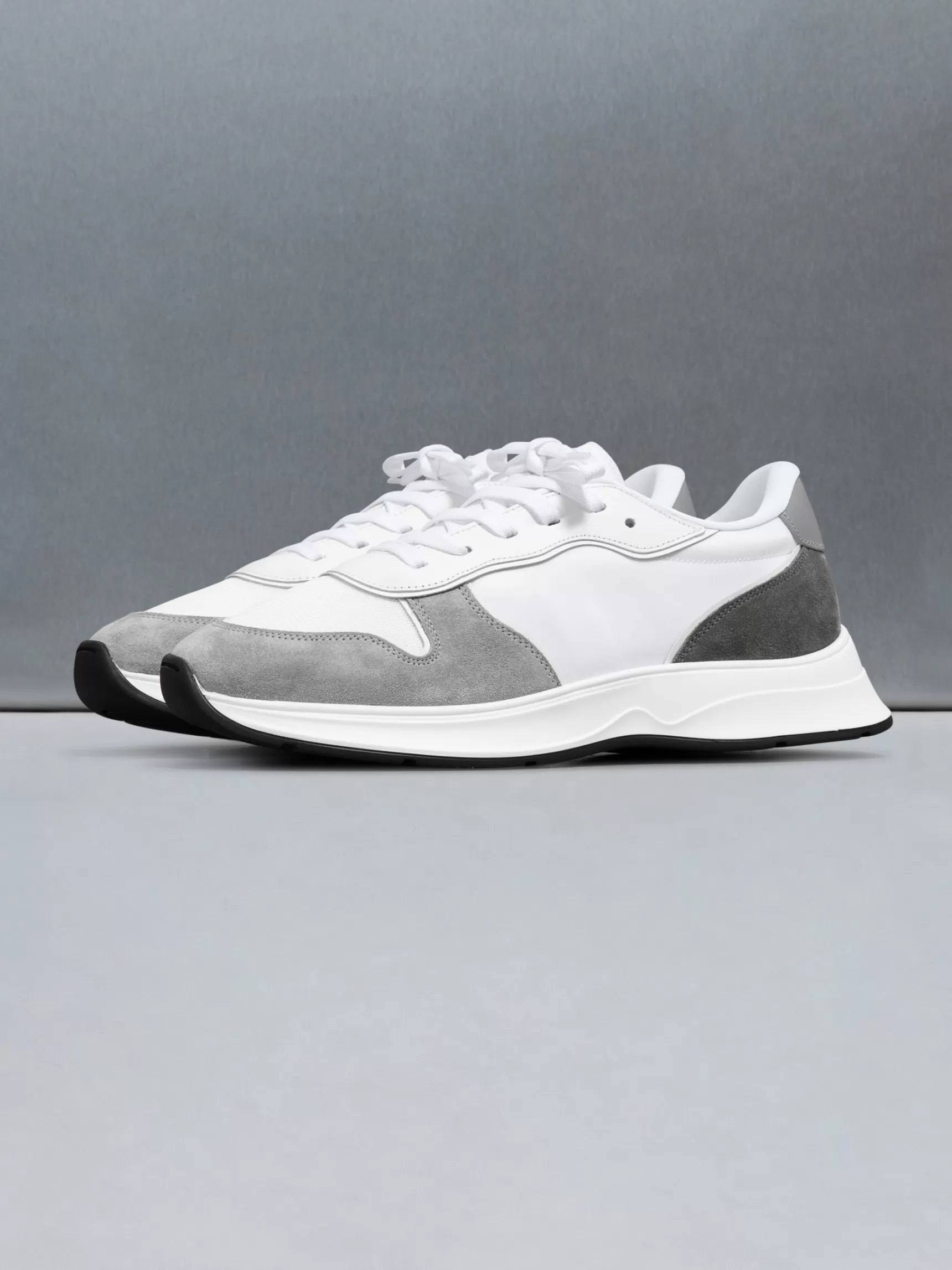 Flash Sale ARNE Hybrid Runner - White Grey WhiteGrey