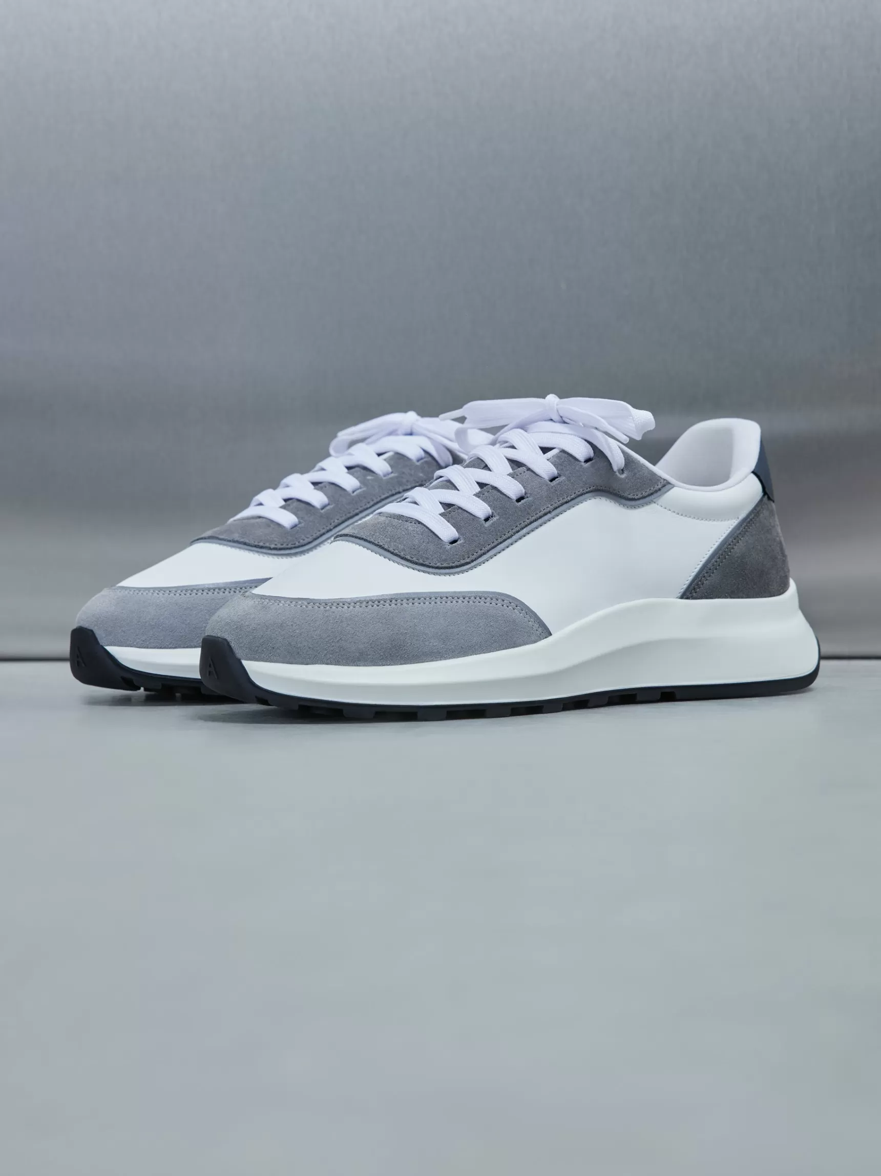 Cheap ARNE Low Runner - White Grey WhiteGrey