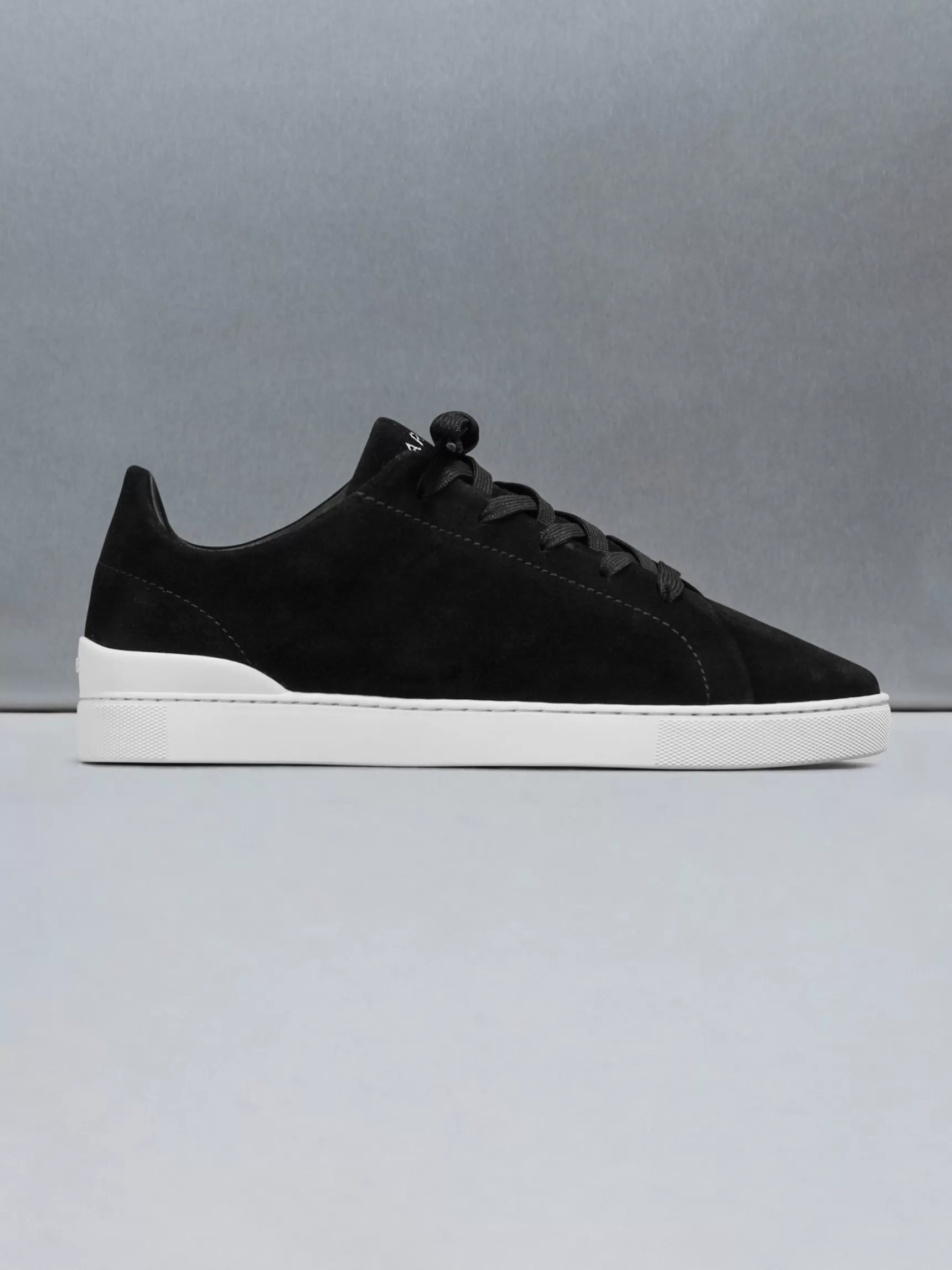 Sale ARNE Low Trainer Suede - Black