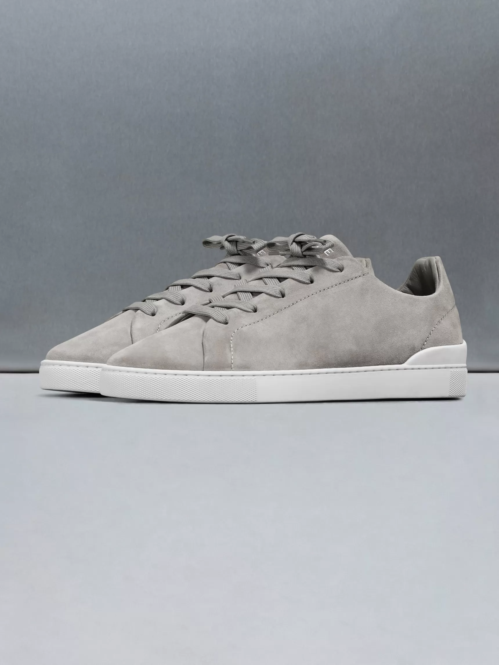 Cheap ARNE Low Trainer Suede - Pebble Grey PebbleGrey