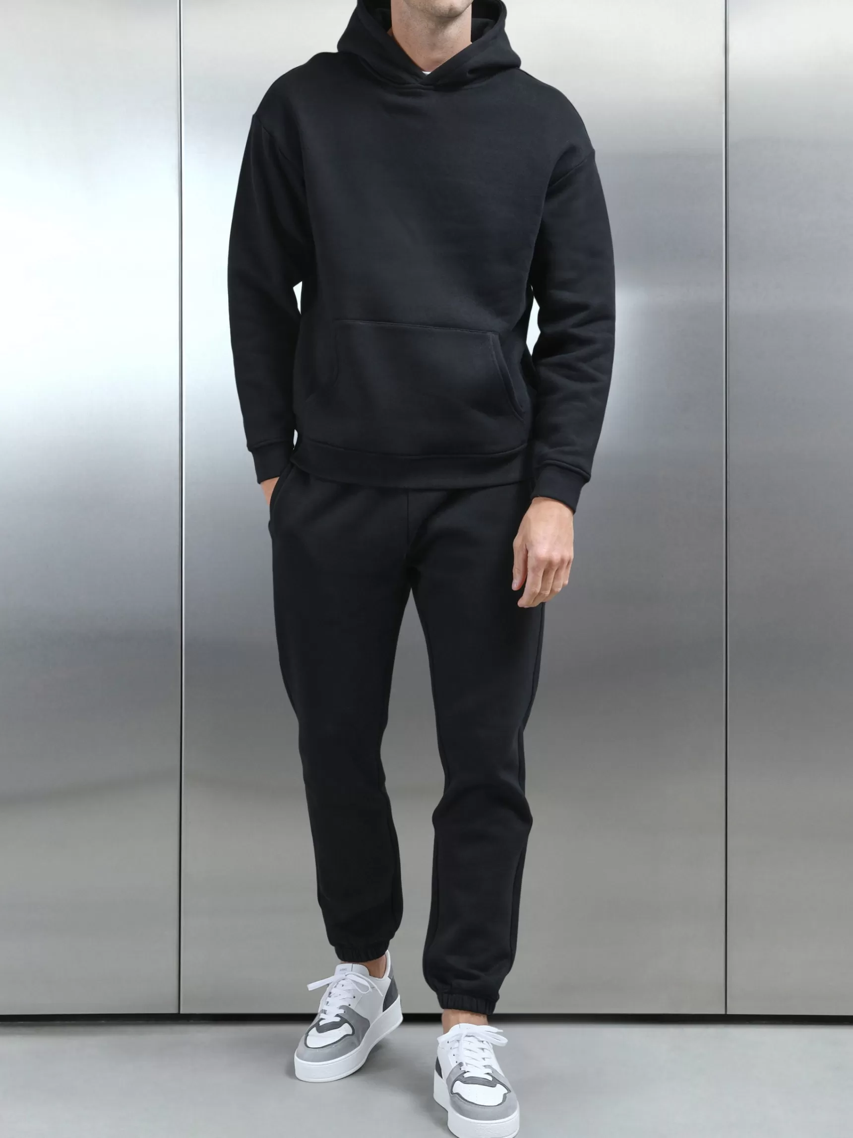 Outlet ARNE Relaxed Fit Jogger - Black