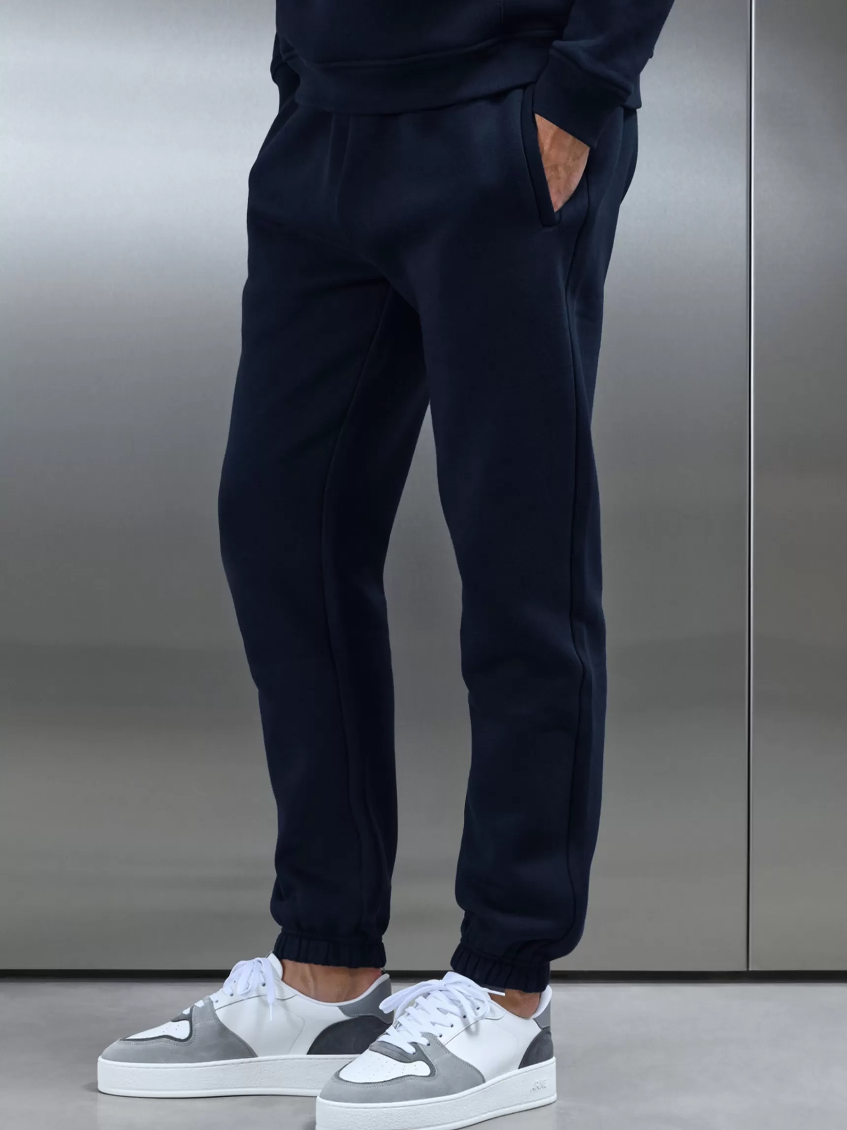 Outlet ARNE Relaxed Fit Jogger - Navy