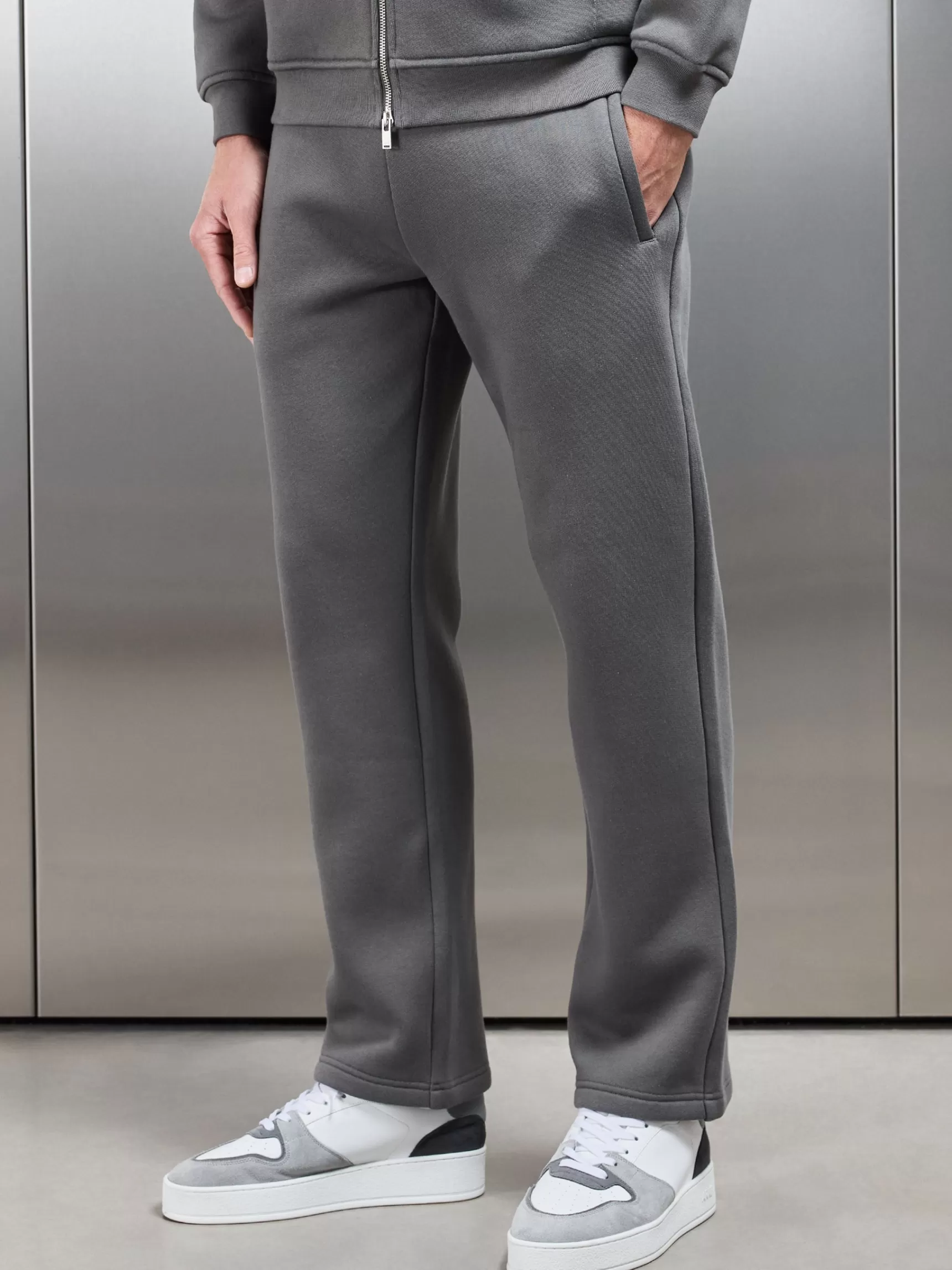 Sale ARNE Relaxed Fit Straight Leg Jogger - Grey