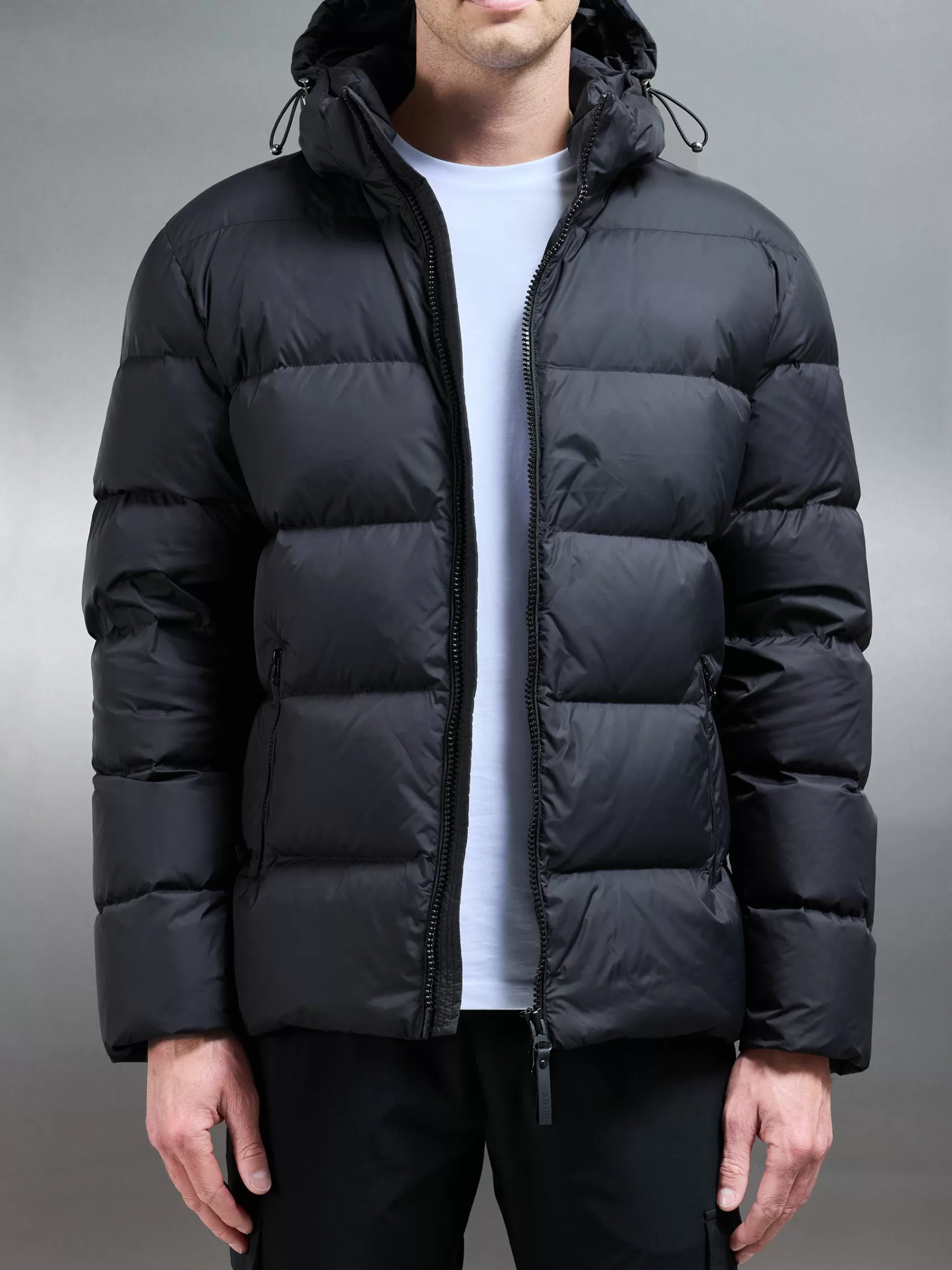 Cheap ARNE Short Down Jacket - Midnight Black MidnightBlack