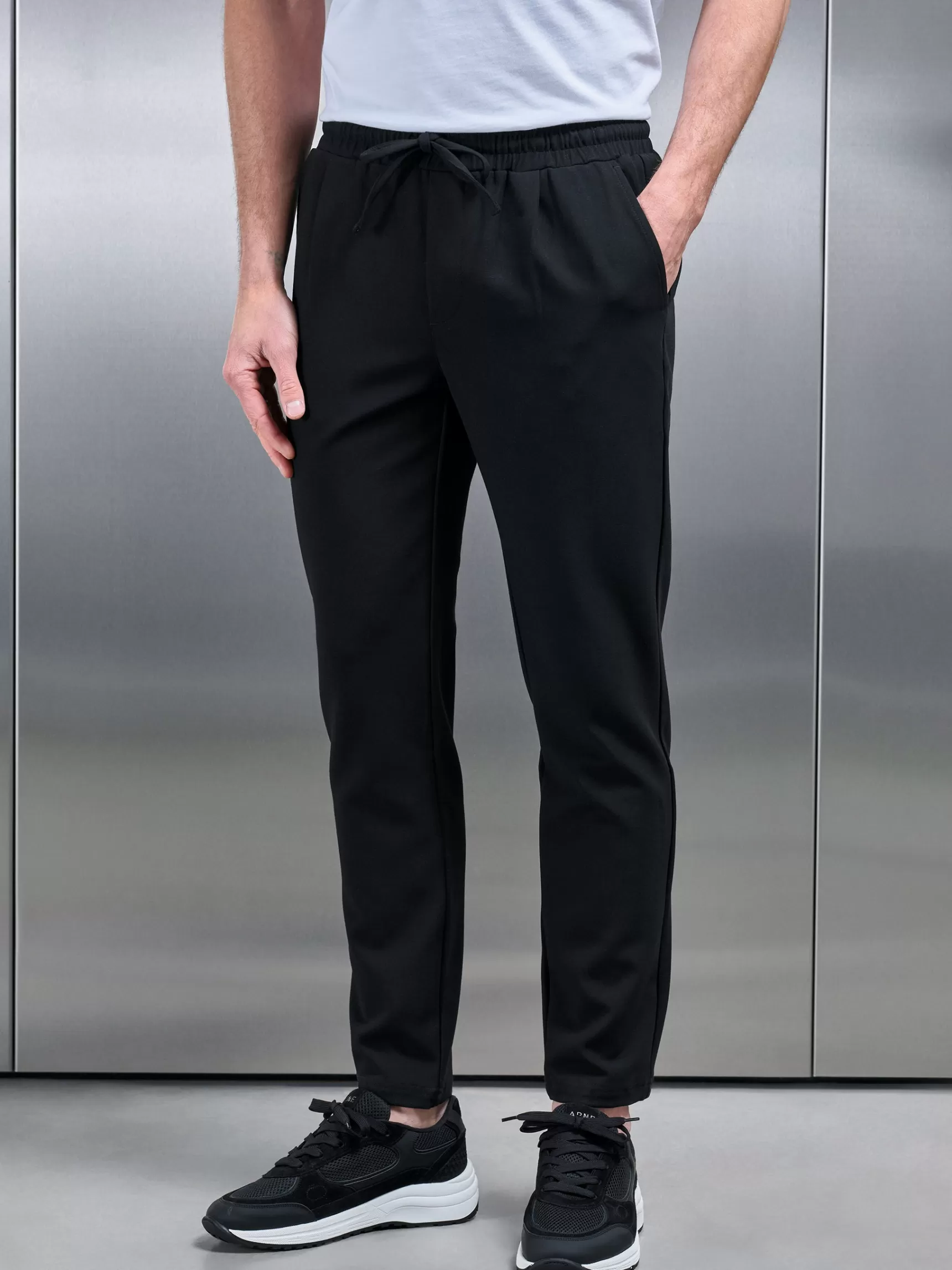 Online ARNE Smart Casual Trouser - Black