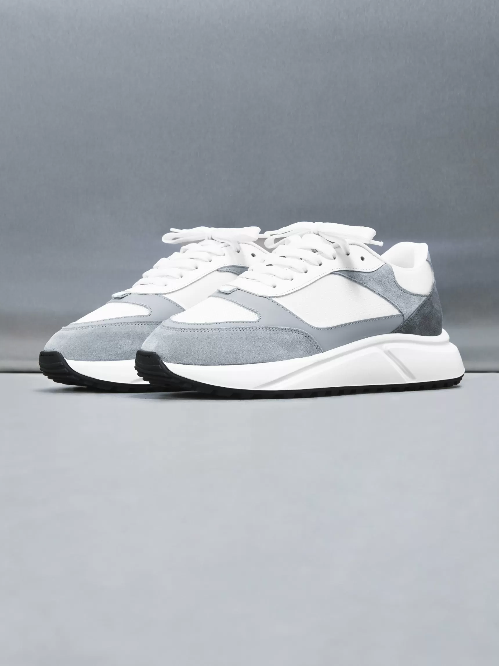 Sale ARNE Technical Runner - White Grey WhiteGrey