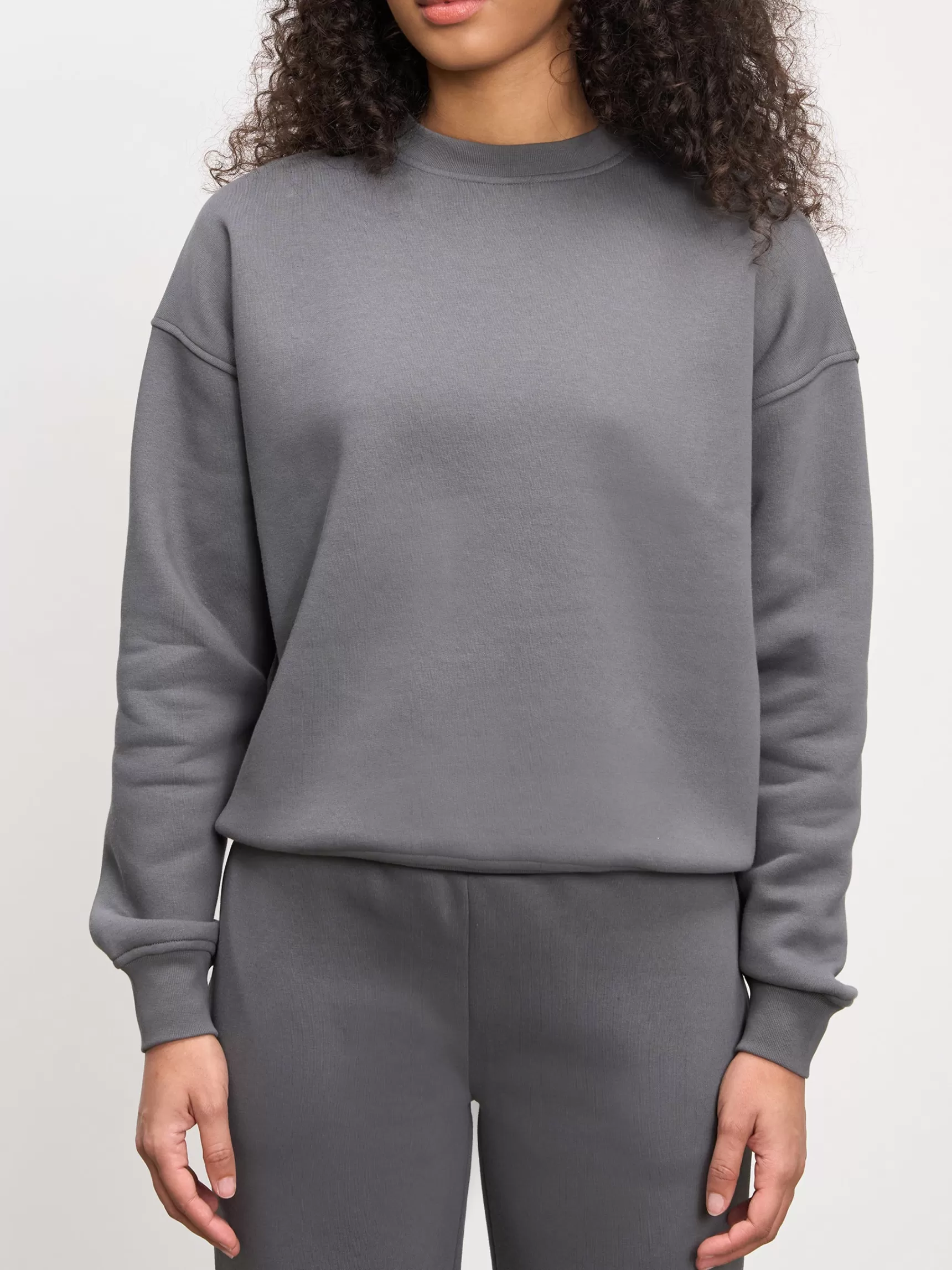 Fashion ARNE Womens Neoprene Sweatshirt - Grey