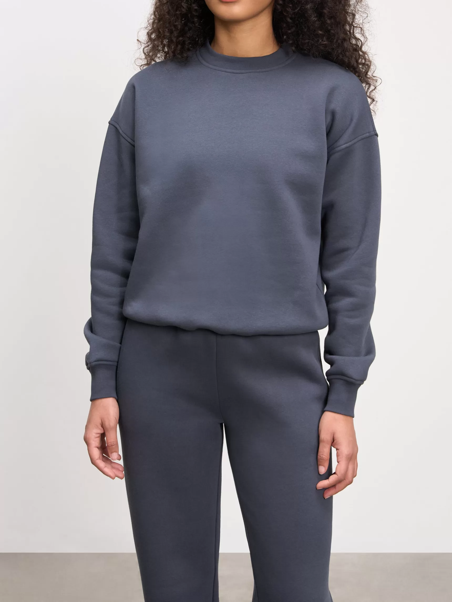 Store ARNE Womens Neoprene Sweatshirt - Slate Blue SlateBlue