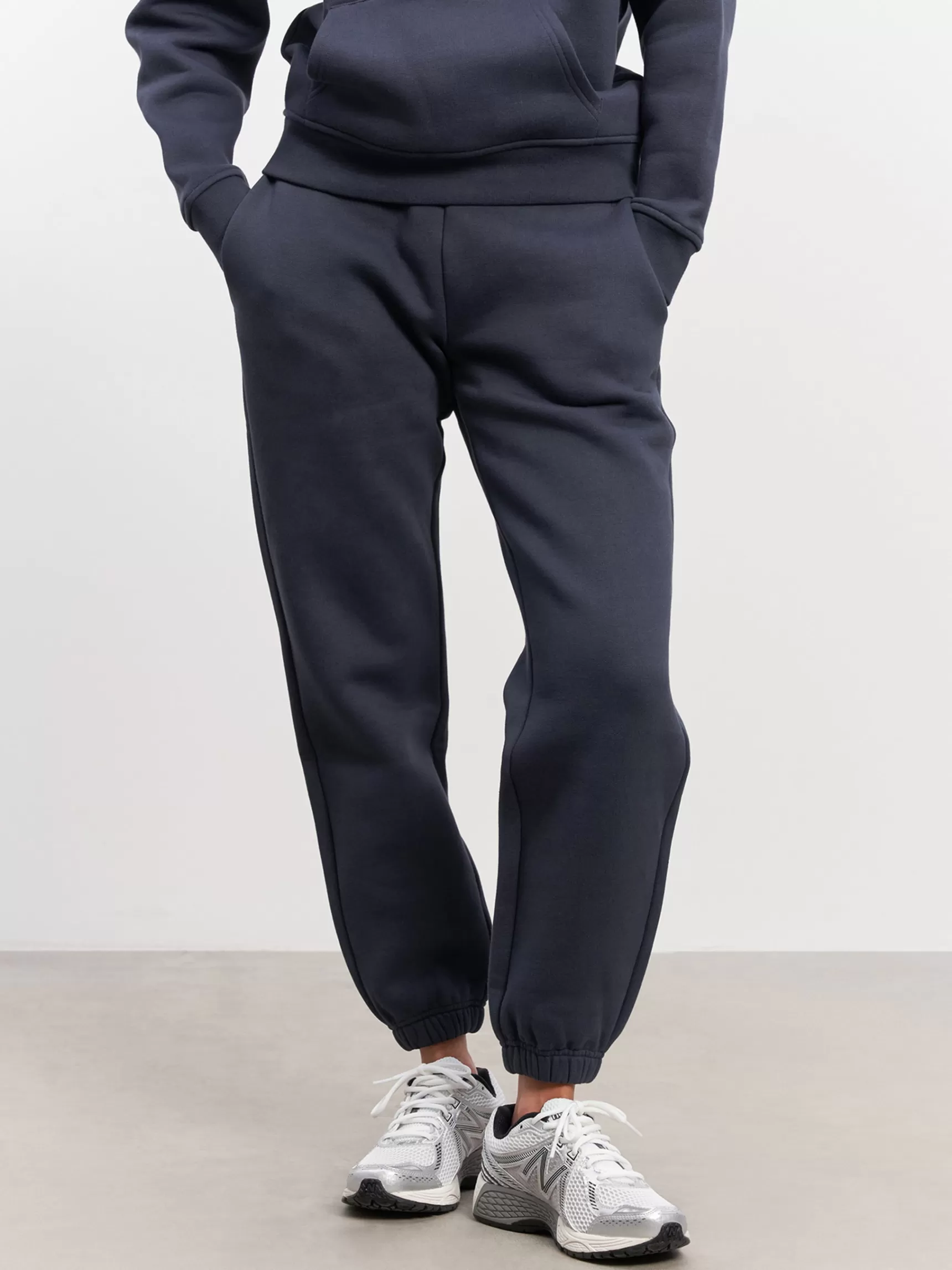 Clearance ARNE Womens Relaxed Cuffed Jogger - Slate Blue SlateBlue