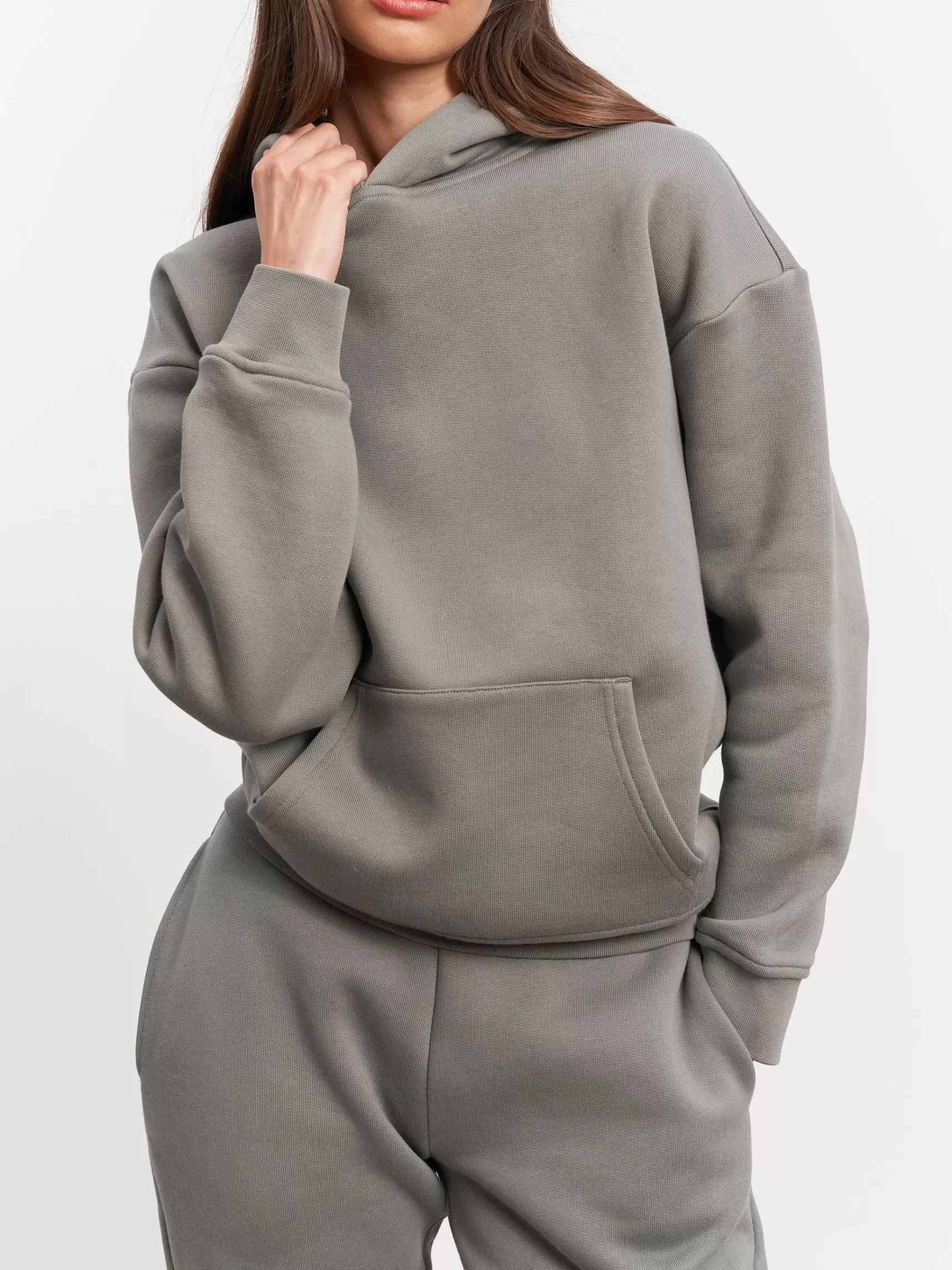 Discount ARNE Womens Relaxed Hoodie - Sage