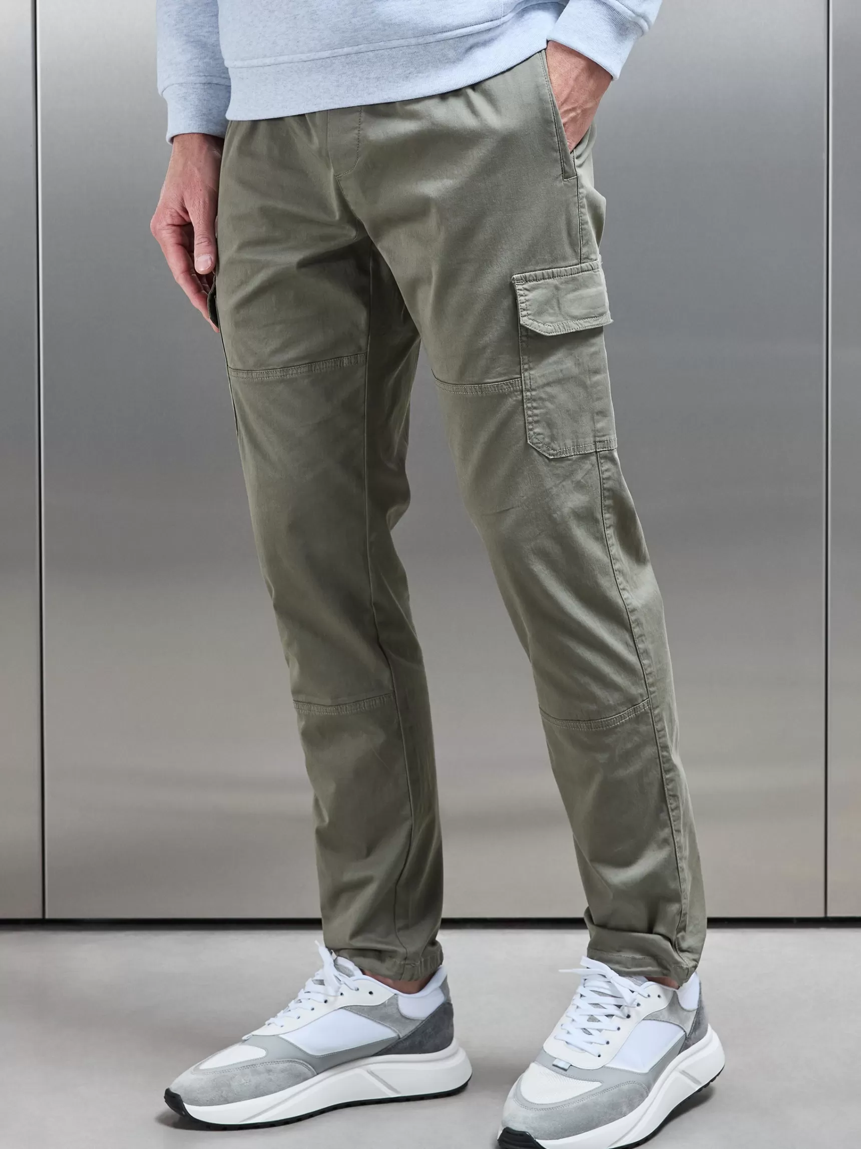 Sale ARNE Worker Cargo Pant - Olive