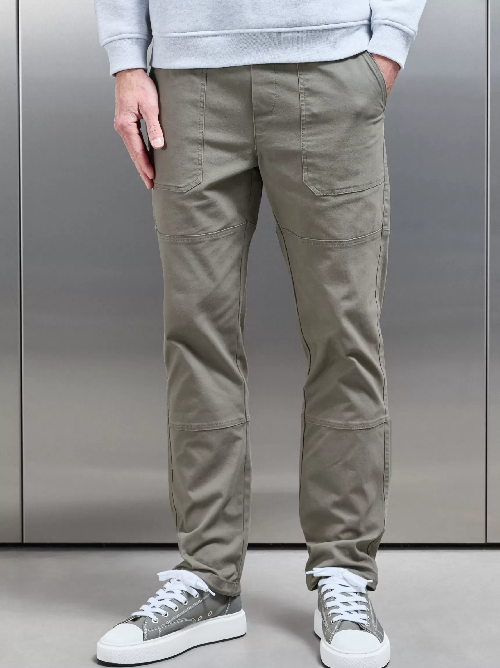 Sale ARNE Worker Trouser - Olive